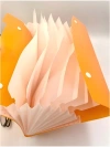 ملف A4 مجلدات من ورقات اختبار الطالب تحتوي على ثماني صفحات من فاتورة حقيبة الأكورديون Item Picture